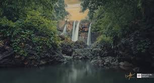 ຕາດໄມ້ເຮ້ຍ ທີ່ແຂວງສາລະວັນ ທ່ຽວຊົມທຳມະຊາດທີ່ສວຍງາມ